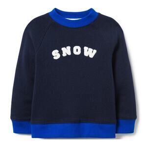 New janie and jack fleece lined sweatshirt 12-18 months